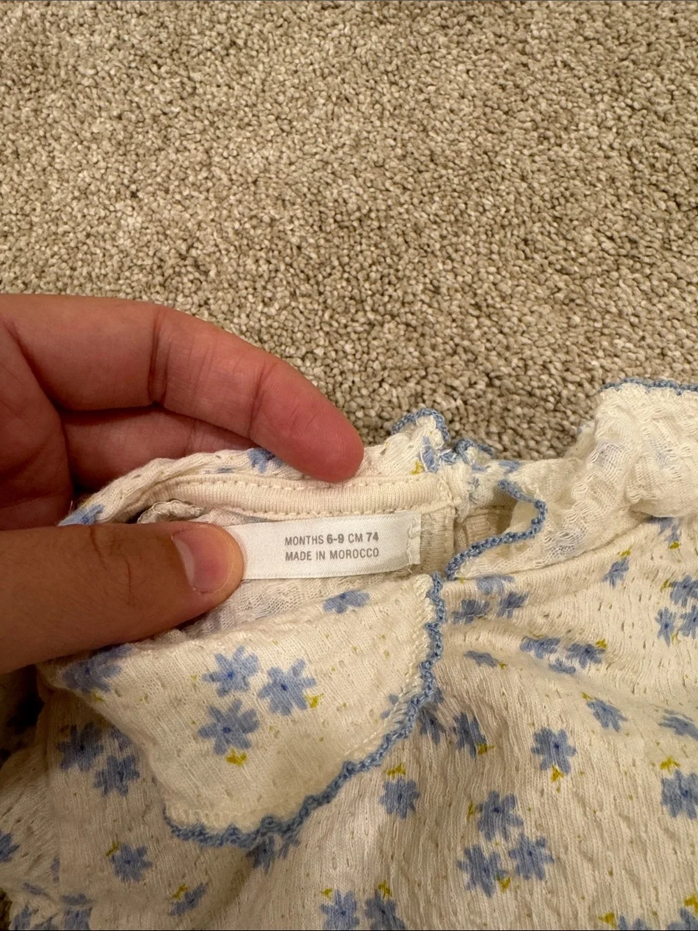 Zara Baby Floral Set